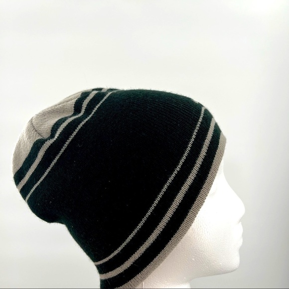 Nike striped brown/black beanie 8/20 - Picture 1 of 6